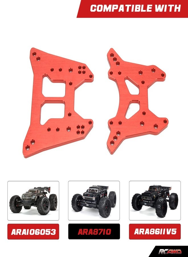 RCAWD Front Rear Shock Tower for 1/8 ARRMA Outcast Notorious Kraton 6S Blx Upgrades, Parts for #AR330220#ARAC9027#ARA320577#ARA320580 - Image 2